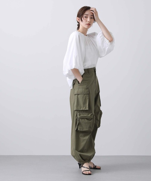 Gready Brilliant(グレディブリリアン)の「Upperカーゴパンツ(カーゴパンツ・レディース・カーキ・1)」の11枚目の写真