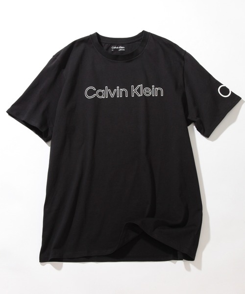 Calvin Klein(カルバン・クライン)の「【Calvin Klein/カルバンクライン】Logo T-Shirt/CKロゴ 半袖クルーネックTシャツ レギュラーフィット(Tシャツ/カットソー・メンズ・ブラック/ホワイト・S/M/L/XL)」の3枚目の写真