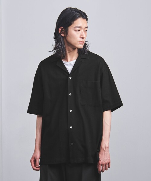 ◆ユナイテッドトウキョウ　トリプルカラーショートスリーブシャツ UNITED ARROWS（ユナイテッドアローズ）の「アイレット ジャージ