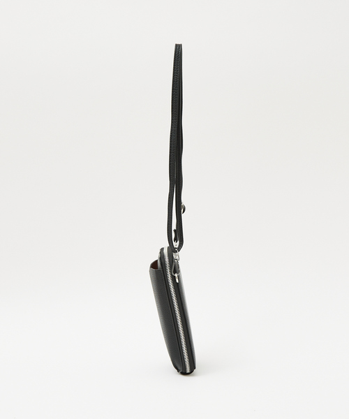 ABAHOUSE（アバハウス）の「ネオレザーモバイルポーチ/ユニセックス/財布（ショルダーバッグ・メンズ・ブラック/グレー・フリー）」の14枚目の写真