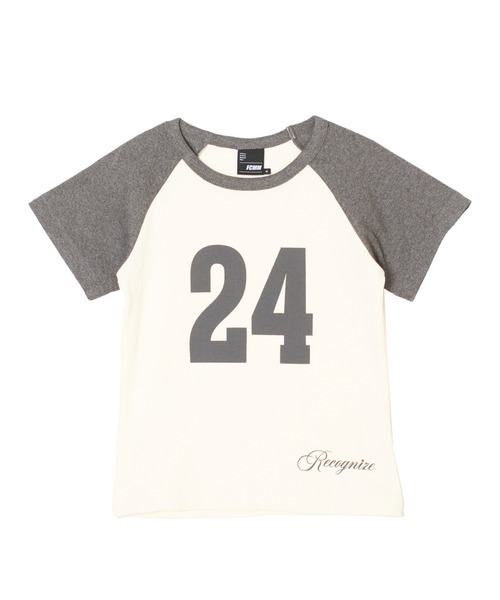 FCMM（エフシーエムエム）の「NUMBERING RAGLAN TEE/ナンバリングラグランT（Tシャツ/カットソー・レディース・アイボリー/グレー/ホワイト・SMALL/MEDIUM）」の4枚目の写真