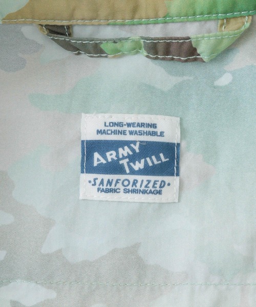 ARMY TWILL(アーミーツイル)の「ARMY TWILL Camo Print Utility Shirts(シャツ/ブラウス・メンズ・カーキ・MEDIUM/LARGE)」の10枚目の写真