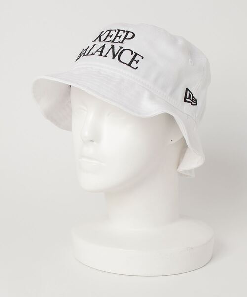 ニューエラ GF BUCKET01 KEEP BALANCE WHI（ハット）｜NEW ERA（ニューエラ） 4,756円