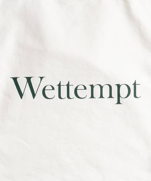 WETTEMPT(ウィテンプト)の「LOGO TOTE BAG / ロゴトートバッグ(トートバッグ・メンズ・ブルー/ブラック/アイボリー・ONESIZE)」の6枚目の写真
