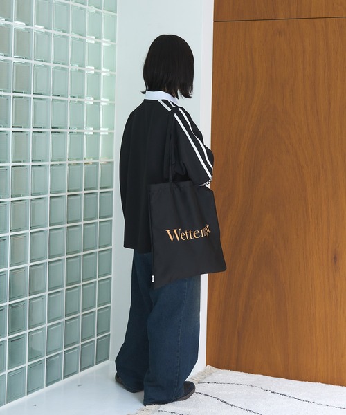 WETTEMPT(ウィテンプト)の「LOGO TOTE BAG / ロゴトートバッグ(トートバッグ・メンズ・ブルー/ブラック/アイボリー・ONESIZE)」の19枚目の写真