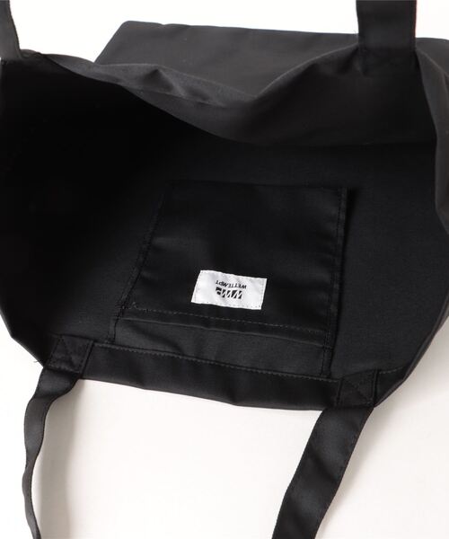 WETTEMPT(ウィテンプト)の「LOGO TOTE BAG / ロゴトートバッグ(トートバッグ・メンズ・ブルー/ブラック/アイボリー・ONESIZE)」の7枚目の写真