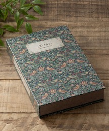 Jubilee（ジュビリー）の「本型小物入れ ウィリアムモリス柄 Jubilee ブックケース（収納グッズ）」