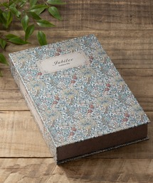 Jubilee（ジュビリー）の「本型小物入れ ウィリアムモリス柄 Jubilee ブックケース（収納グッズ）」