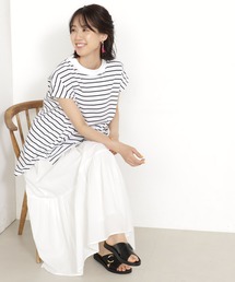 FOUND GOOD | ハイネックフレンチＴシャツ(Tシャツ/カットソー)