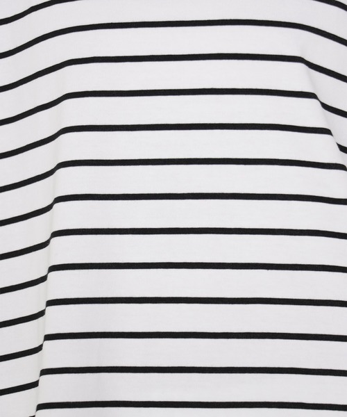 FOUND GOOD(ファウンドグッド)の「ハイネックフレンチTシャツ(Tシャツ/カットソー・レディース・ホワイト系5/グレー系/ブラック/ブルー系5/ベージュ/レッド系8・M/S/L)」の20枚目の写真