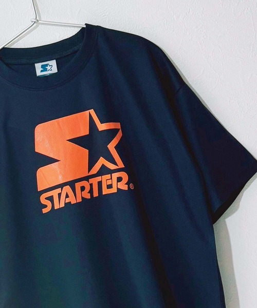 STARTER(スターター)の「STARTER スターター オーバーサイズ ドライメッシュ Tシャツ(Tシャツ/カットソー・キッズ・ホワイト系その他/ブラック系その他/チャコール/ブラック/イエロー/オフホワイト/ネイビー/パープル・160cm/150cm/140cm/130cm/120cm/110cm)」の7枚目の写真