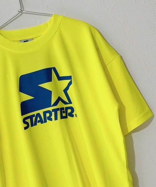 STARTER(スターター)の「STARTER スターター オーバーサイズ ドライメッシュ Tシャツ(Tシャツ/カットソー・キッズ・ホワイト系その他/ブラック系その他/チャコール/ブラック/イエロー/オフホワイト/ネイビー/パープル・160cm/150cm/140cm/130cm/120cm/110cm)」の8枚目の写真
