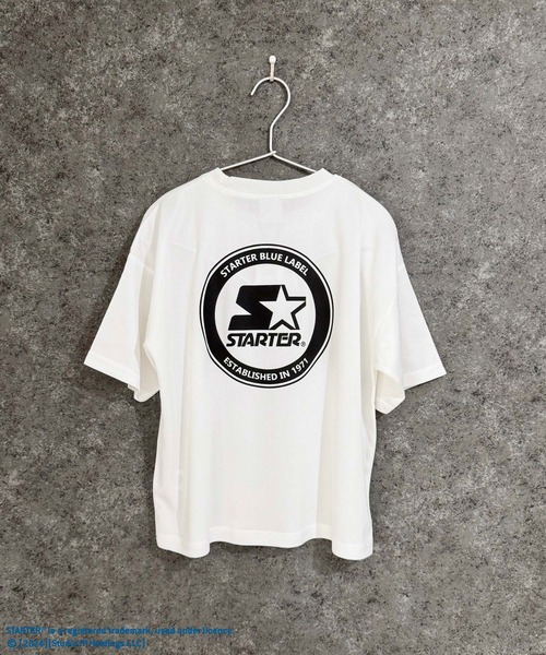 STARTER(スターター)の「STARTER スターター オーバーサイズ ドライメッシュ Tシャツ(Tシャツ/カットソー・キッズ・ホワイト系その他/ブラック系その他/チャコール/ブラック/イエロー/オフホワイト/ネイビー/パープル・160cm/150cm/140cm/130cm/120cm/110cm)」の12枚目の写真