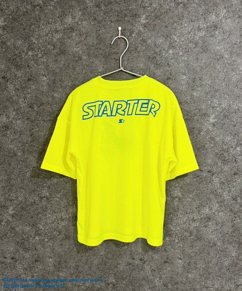 STARTER(スターター)の「STARTER スターター オーバーサイズ ドライメッシュ Tシャツ(Tシャツ/カットソー・キッズ・ホワイト系その他/ブラック系その他/チャコール/ブラック/イエロー/オフホワイト/ネイビー/パープル・160cm/150cm/140cm/130cm/120cm/110cm)」の22枚目の写真