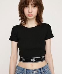 JQ SLY LOGO CROP T/SH ジャガード スライ ロゴ クロップ ティーシャツ