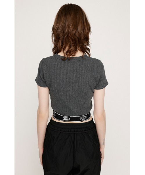 JQ SLY LOGO CROP T/SH ジャガード スライ ロゴ クロップ ティーシャツ