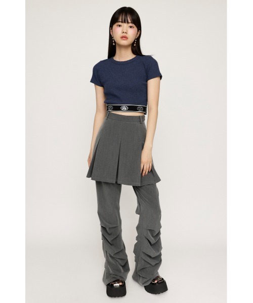 JQ SLY LOGO CROP T/SH ジャガード スライ ロゴ クロップ ティーシャツ