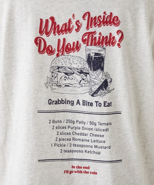 one after another NICE CLAUP(ワンアフターアナザーナイスクラップ)の「オーバーサイズプリントTee(Tシャツ/カットソー・レディース・オートミール/オフホワイト/ホワイト/ピンク・FREE)」の20枚目の写真