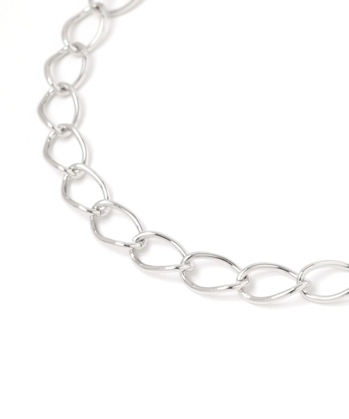 Heather（ヘザー）の「ビッグチェーンネックレス　127480（ネックレス・レディース・ゴールド/シルバー・ONE SIZE）」の8枚目の写真