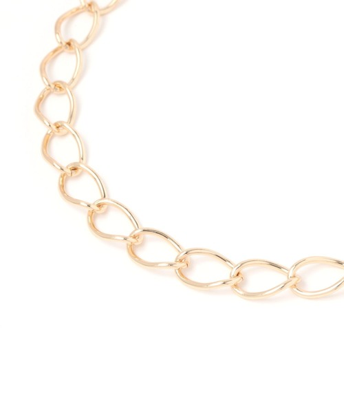 Heather（ヘザー）の「ビッグチェーンネックレス　127480（ネックレス・レディース・ゴールド/シルバー・ONE SIZE）」の7枚目の写真