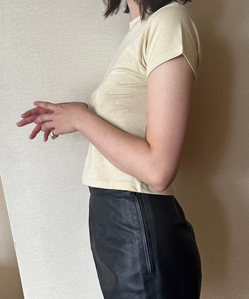 SKIN（スキン）の「【SKIN × EDIT. FOR LULU】コラボ miniTee & Tank 2枚セット（Tシャツ/カットソー・レディース・その他1/その他13・FREE）」の4枚目の写真