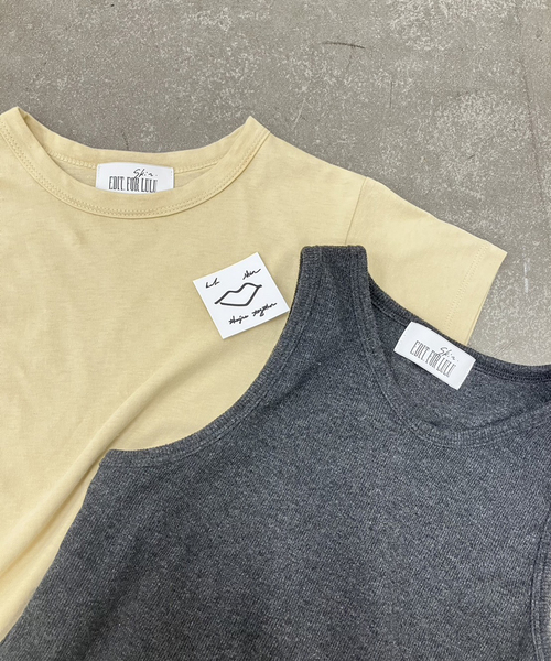 SKIN（スキン）の「【SKIN × EDIT. FOR LULU】コラボ miniTee & Tank 2枚セット（Tシャツ/カットソー・レディース・その他1/その他13・FREE）」の8枚目の写真