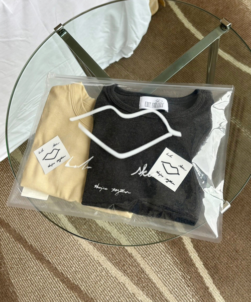 SKIN（スキン）の「【SKIN × EDIT. FOR LULU】コラボ miniTee & Tank 2枚セット（Tシャツ/カットソー・レディース・その他1/その他13・FREE）」の9枚目の写真