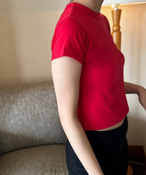 SKIN（スキン）の「【SKIN × EDIT. FOR LULU】コラボ miniTee & Tank 2枚セット（Tシャツ/カットソー・レディース・その他1/その他13・FREE）」の12枚目の写真