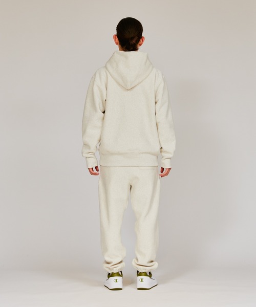 Champion(チャンピオン)の「【Champion/チャンピオン】メンズ リバースウィーブ(R) フーデッドスウェットシャツ(パーカー・メンズ・レッド/シルバーグレー/モカ/ブラック/ダークネイビー/オートミール・MEDIUM/X-LARGE/LARGE)」の13枚目の写真