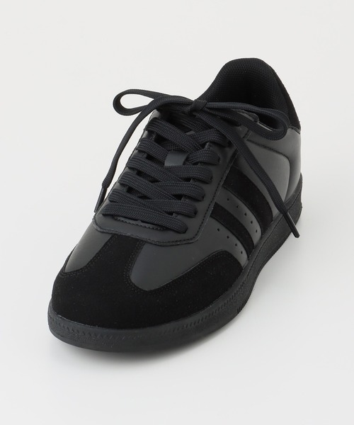 Honeys（ハニーズ）の「ラインコートスニーカー（スニーカー・レディース・ブラック/ホワイト/ブラック×ホワイト・S/M/L/LL）」の16枚目の写真