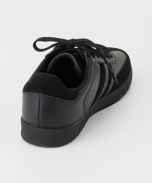 Honeys（ハニーズ）の「ラインコートスニーカー（スニーカー・レディース・ブラック/ホワイト/ブラック×ホワイト・S/M/L/LL）」の17枚目の写真