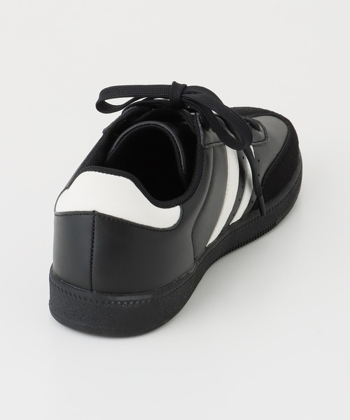 Honeys（ハニーズ）の「ラインコートスニーカー（スニーカー・レディース・ブラック/ホワイト/ブラック×ホワイト・S/M/L/LL）」の20枚目の写真