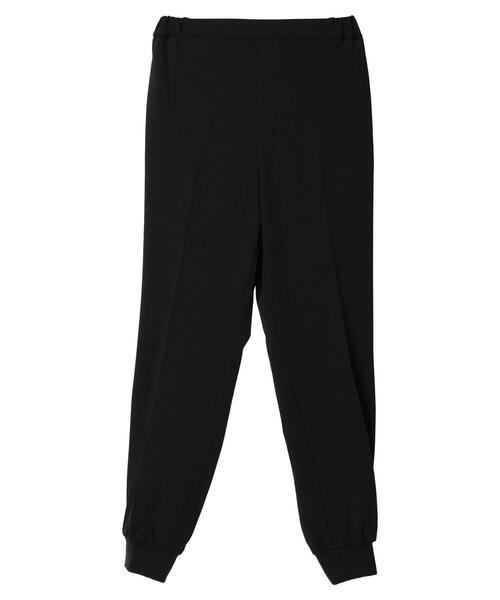 AMERICAN HOLIC(アメリカンホリック)の「イージーケア+接触冷感リブジョグパンツ(その他パンツ・レディース・ブラック・L/M/S)」の14枚目の写真