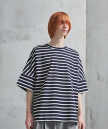 STERNBERG | ギザコットンボーダードルマンプルオーバー(Tシャツ/カットソー)