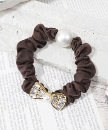 styiro（スタイロ）の「ビジューくしゅくしゅヘアゴム（ヘアゴム）」