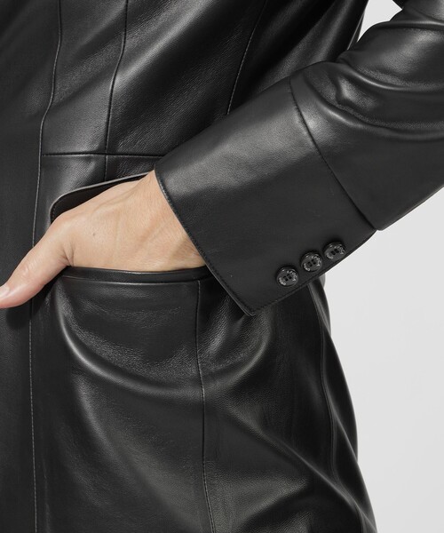 セール】ラムレザージャケット（テーラードジャケット）｜EPOCA UOMO