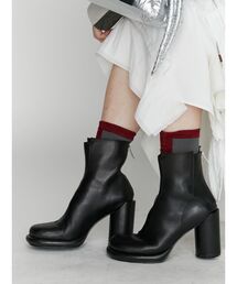UN3D. | ROUND EDGE SHORT BOOTS(ブーツ)
