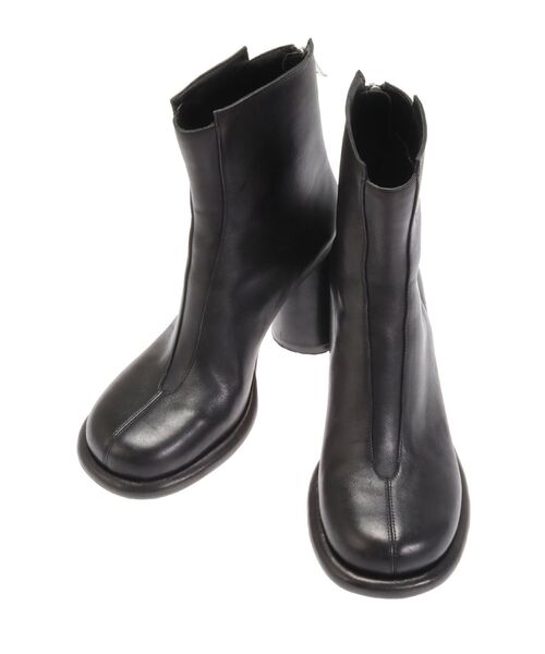 【セール】ROUND EDGE SHORT BOOTS / ラウンドエッジショートブーツ（ブーツ）｜UN3D.（アンスリード）