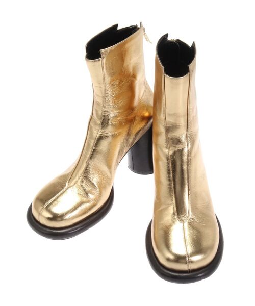 【セール】ROUND EDGE SHORT BOOTS / ラウンドエッジショートブーツ（ブーツ）｜UN3D.（アンスリード）