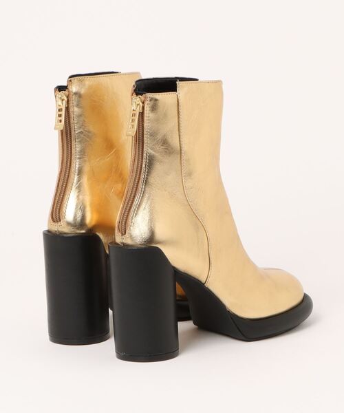 UN3D.（アンスリード）の「ROUND EDGE SHORT BOOTS / ラウンドエッジショートブーツ（ブーツ・レディース・ゴールド/シルバー/ブラック・36/37/38）」の14枚目の写真