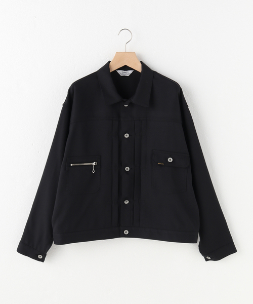 DAIRIKU(ダイリク)の「【DAIRIKU / ダイリク】2pkt Ployester Jacket(その他アウター・メンズ・ブラック・SMALL/MEDIUM)」の1枚目の写真