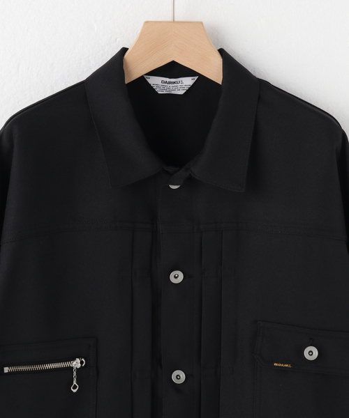 DAIRIKU(ダイリク)の「【DAIRIKU / ダイリク】2pkt Ployester Jacket(その他アウター・メンズ・ブラック・SMALL/MEDIUM)」の3枚目の写真