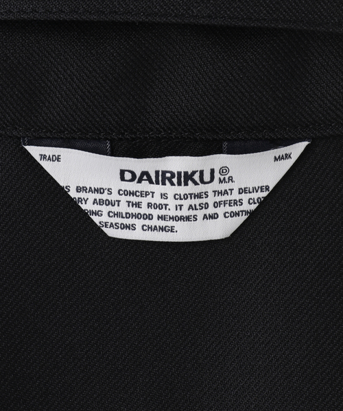 DAIRIKU(ダイリク)の「【DAIRIKU / ダイリク】2pkt Ployester Jacket(その他アウター・メンズ・ブラック・SMALL/MEDIUM)」の11枚目の写真
