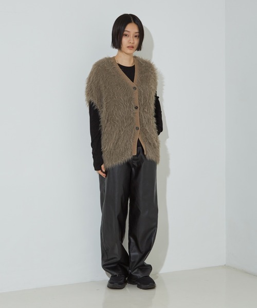 NOMINE（ノミネ）の「スパーク ビスチェ ロンT（Tシャツ/カットソー・レディース・ピンク/ゴールド/アイボリー/ブラック・フリー）」の18枚目の写真