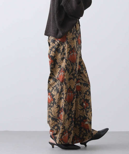 Acuta（アクータ）の「アネモネ柄ワイドイージーパンツ（その他パンツ・レディース・ブラック×レッド・FREE）」の10枚目の写真