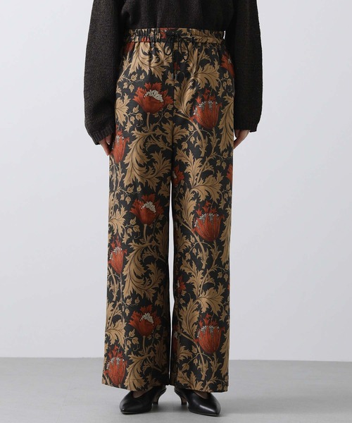 Acuta（アクータ）の「アネモネ柄ワイドイージーパンツ（その他パンツ・レディース・ブラック×レッド・FREE）」の15枚目の写真