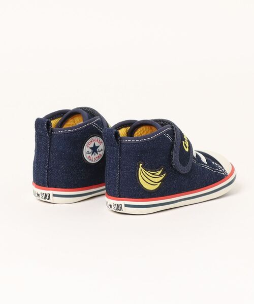 CONVERSE(コンバース)の「《CONVERSE》BABY ALLSTAR N WP V-1/OSARUNOGEORGE(スニーカー・キッズ・インディゴブルー/ベージュ・13.5cm/14.0cm/14.5cm/15.0cm/13.0cm)」の3枚目の写真