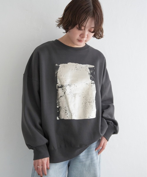 kolor 21aw 裏起毛プリントスウェット