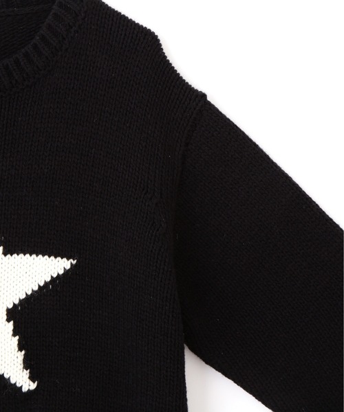 schott（ショット）の「Schott/ショット/CREW KNIT STAR/クルーネック