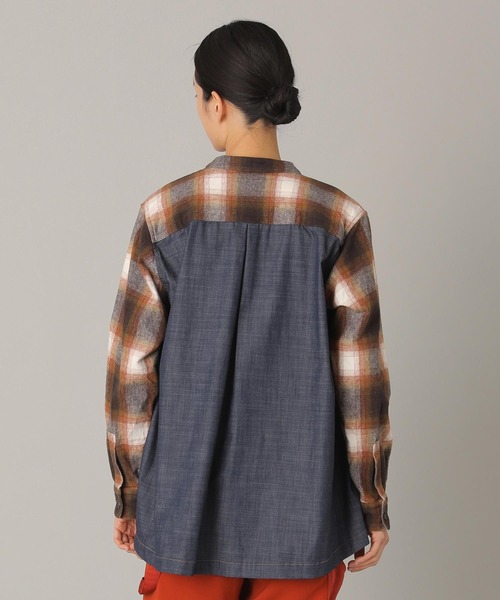 ZUCCa（ズッカ）の「ネルチェック / シャツ/ (O)（シャツ/ブラウス・レディース・ブラウン/ブラック・M size）」の11枚目の写真